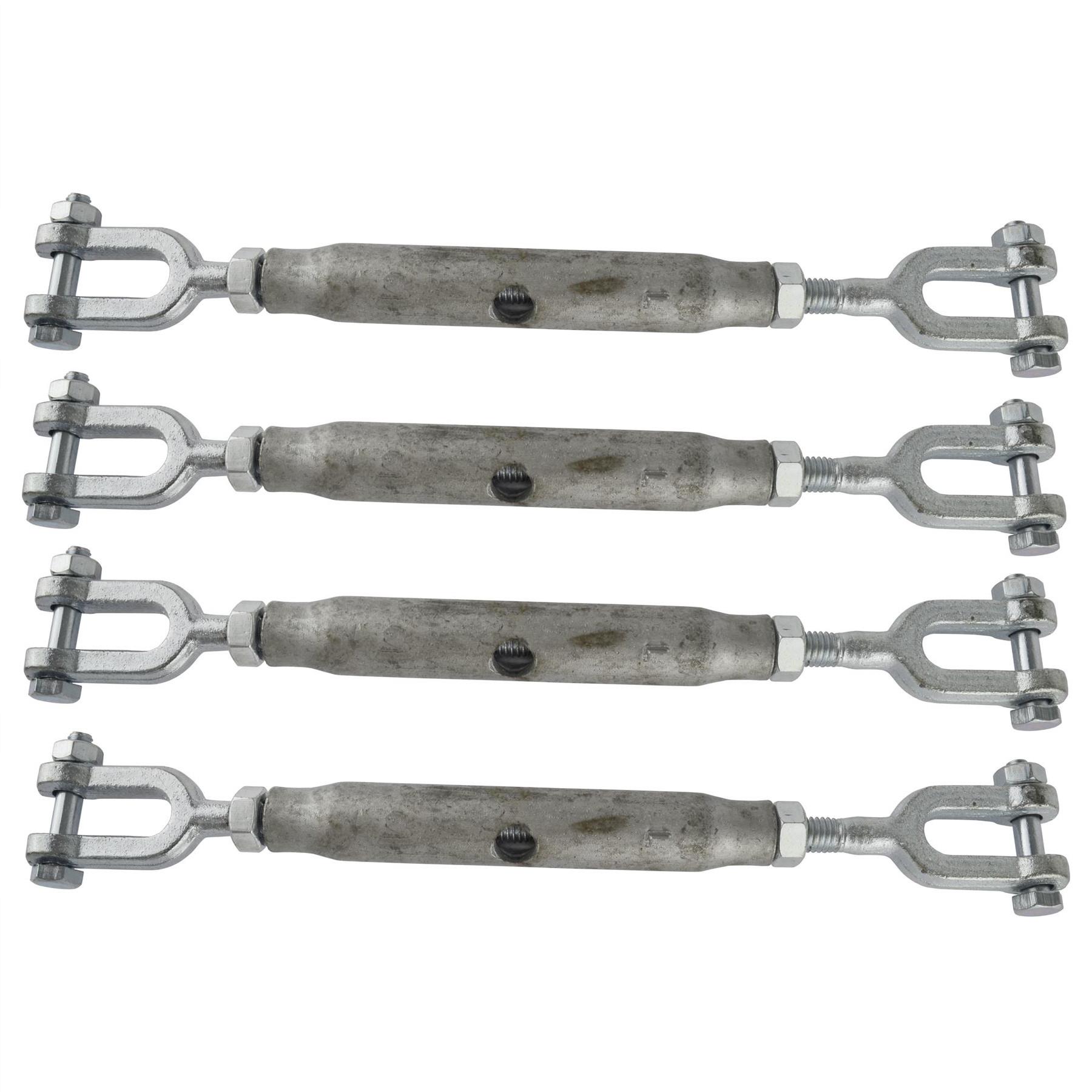 Tornillo de aparejo 6 mm galvanizado mandíbula a mandíbula tensor - Imagen 5 de 6