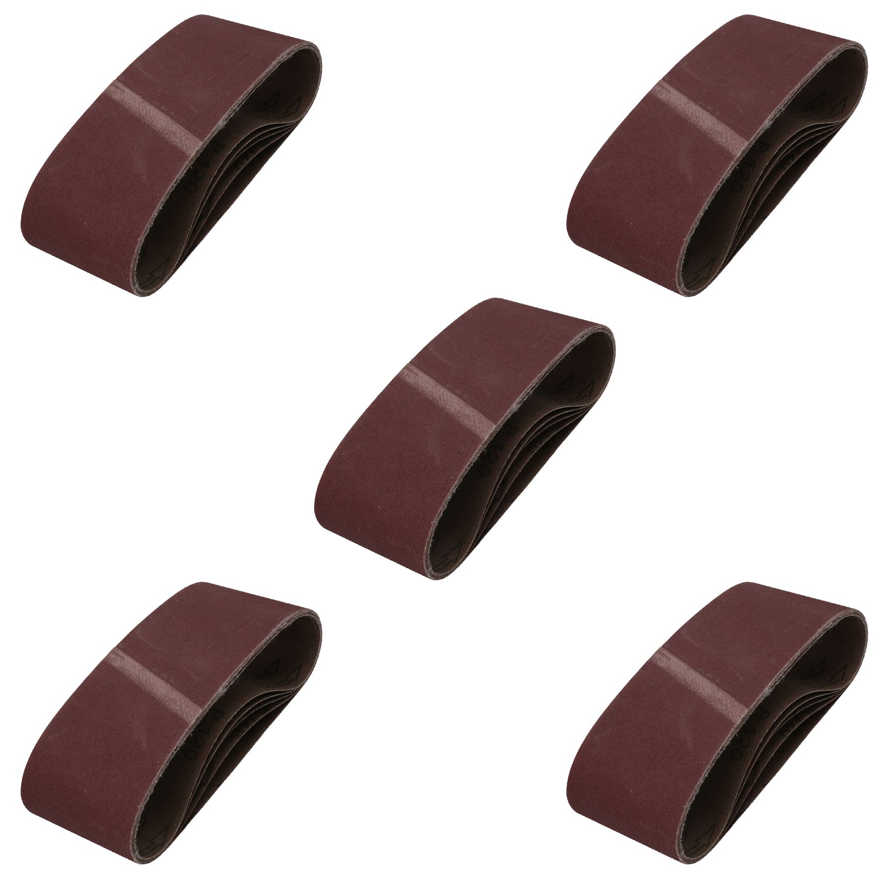 75mm x 457mm 120 Grit Fine Abrasive Sanding Belt Sander Discs Wood Steel - Picture 19 of 30