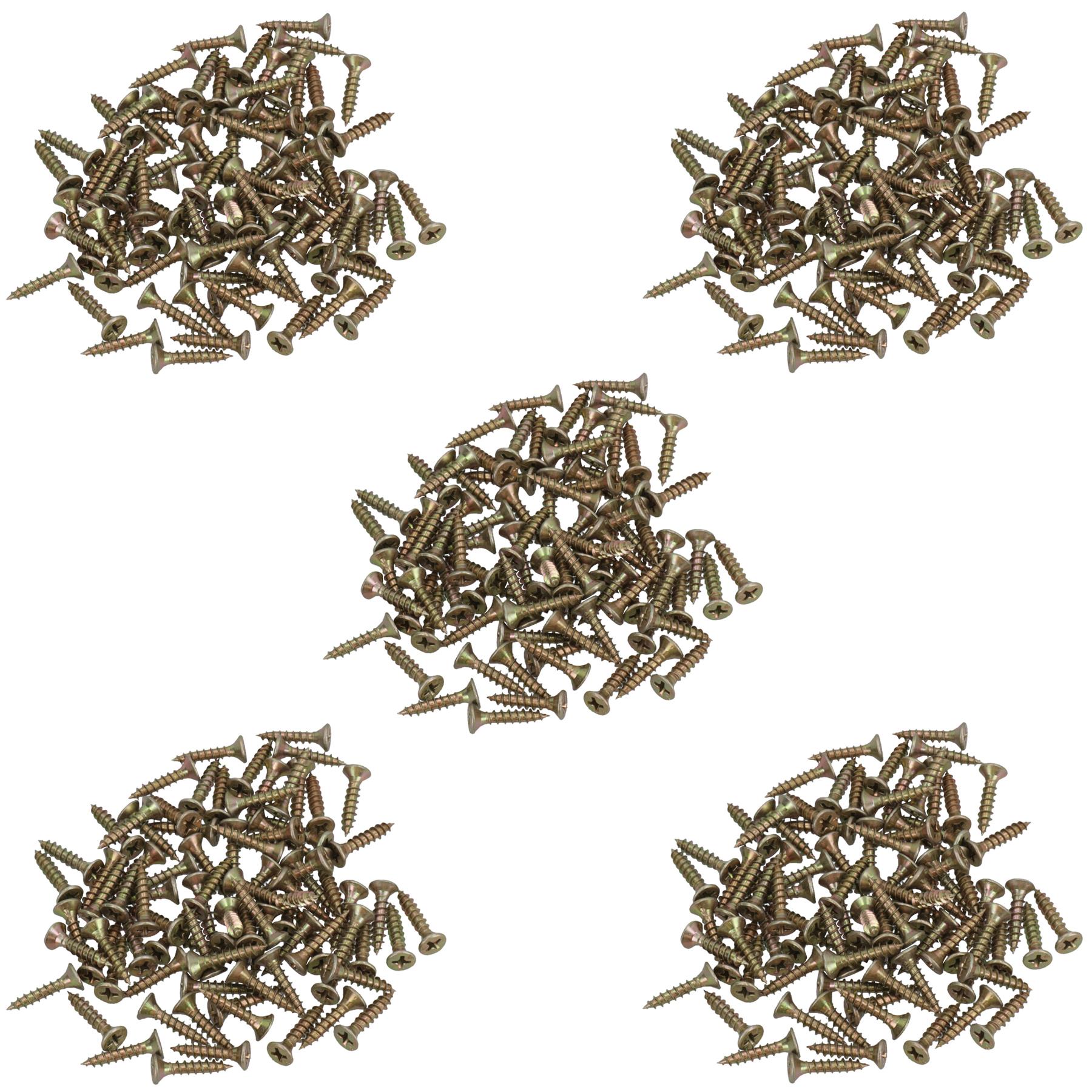 Tornillos de madera de aglomerado multiusos contrahundidos pozi de 20 mm de largo - Imagen 13 de 18