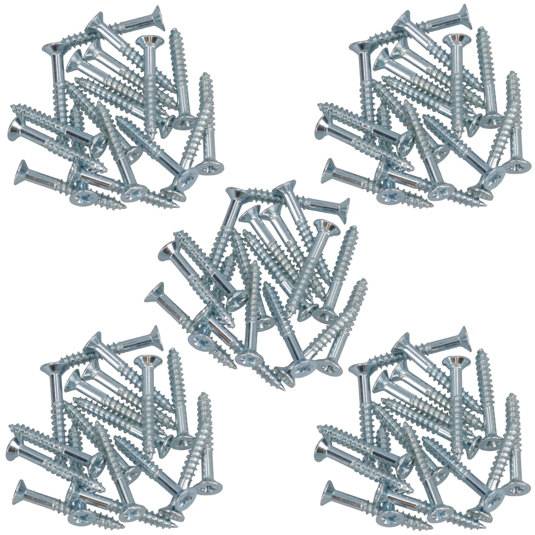 4 mm x 30 mm PZ2 Antrieb Senkkopf Holz Spanplatten Schrauben Befestigungen - Bild 12 von 16