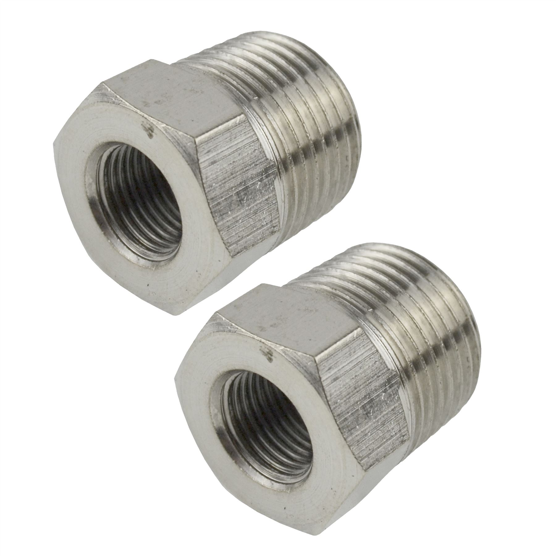 Conector de montaje adaptador de casquillo roscado de manguera de línea de aire hembra a macho BSP - Imagen 12 de 13