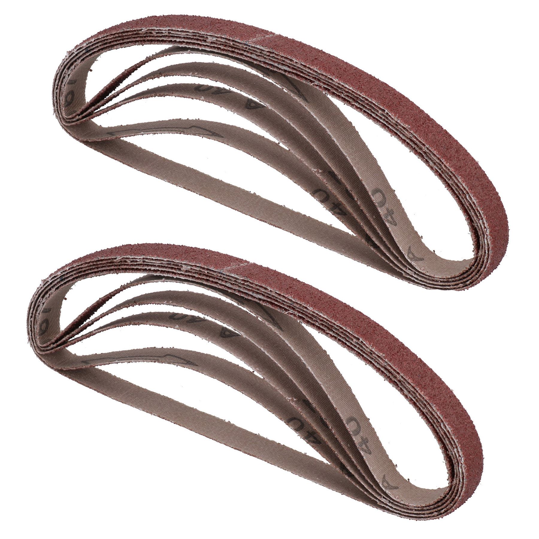 457 mm x 13 mm 80 lijadora de arena fina cinturones discos abrasivos - Imagen 8 de 31