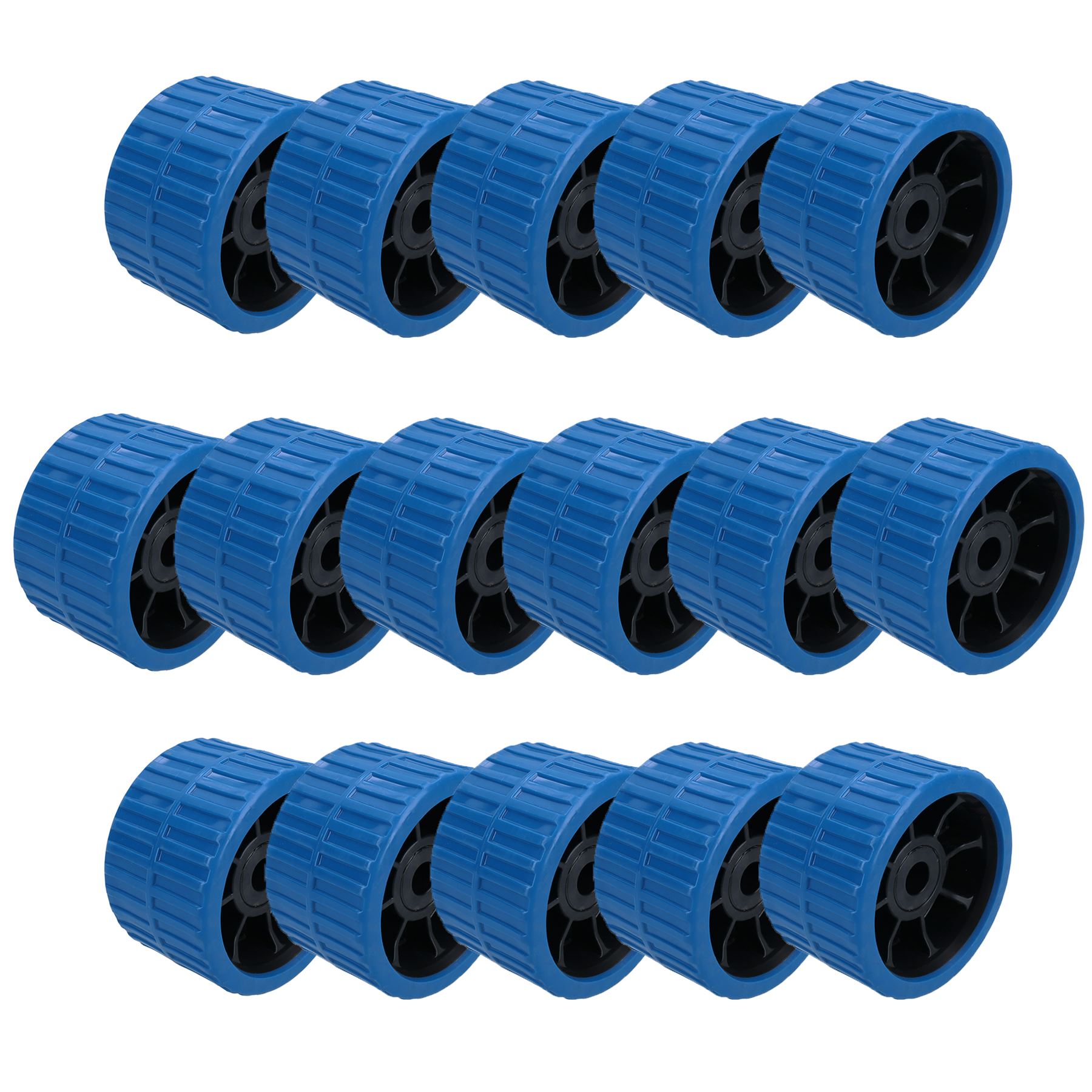 Boat / Jetski / Dinghy Trailer Ribbed Rollers NON MARKING 15mm Bore - Picture 8 of 9
