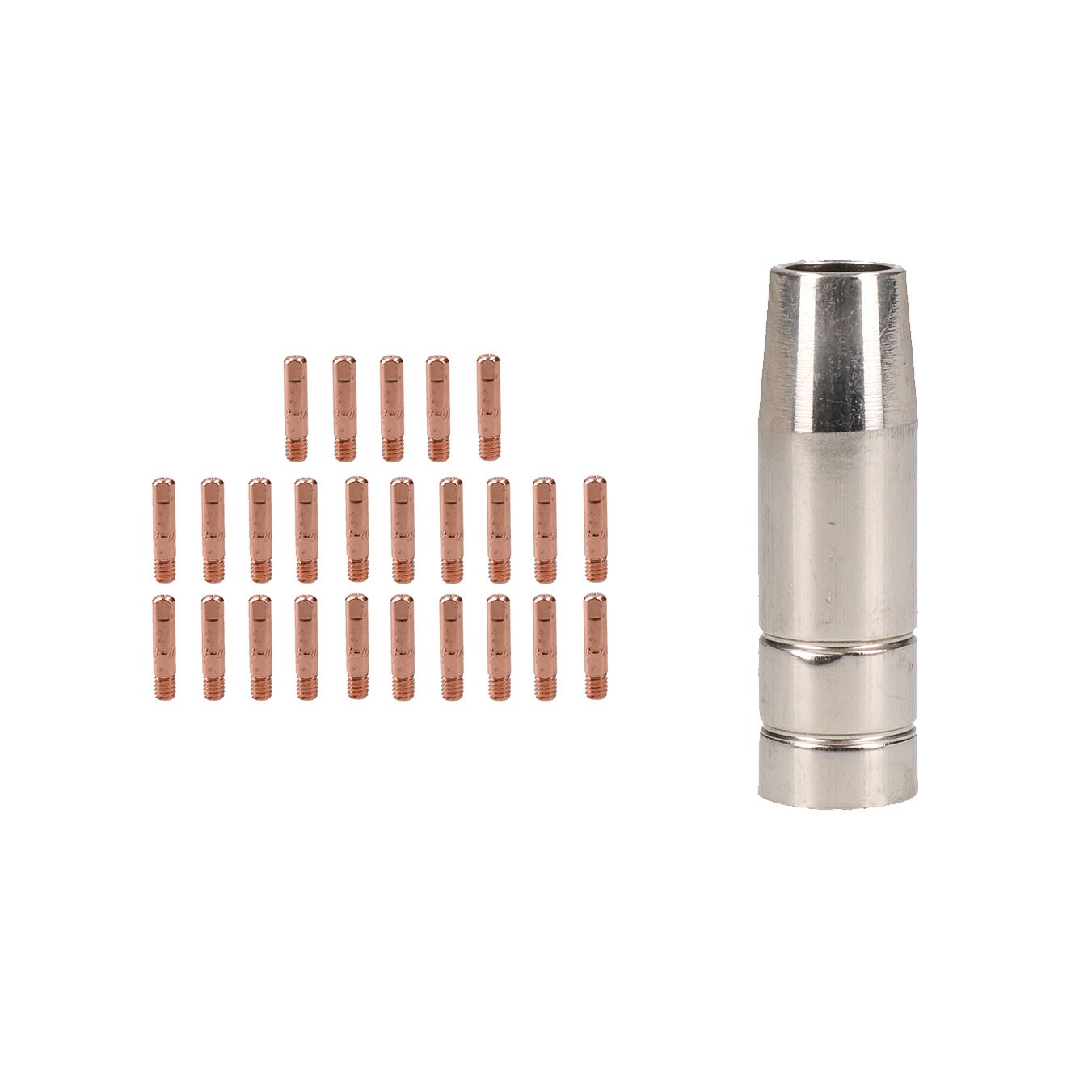 Cebora 130 & 110 / Snap On 130 1x Shroud / Nozzle & Welding Tips - Picture 4 of 4