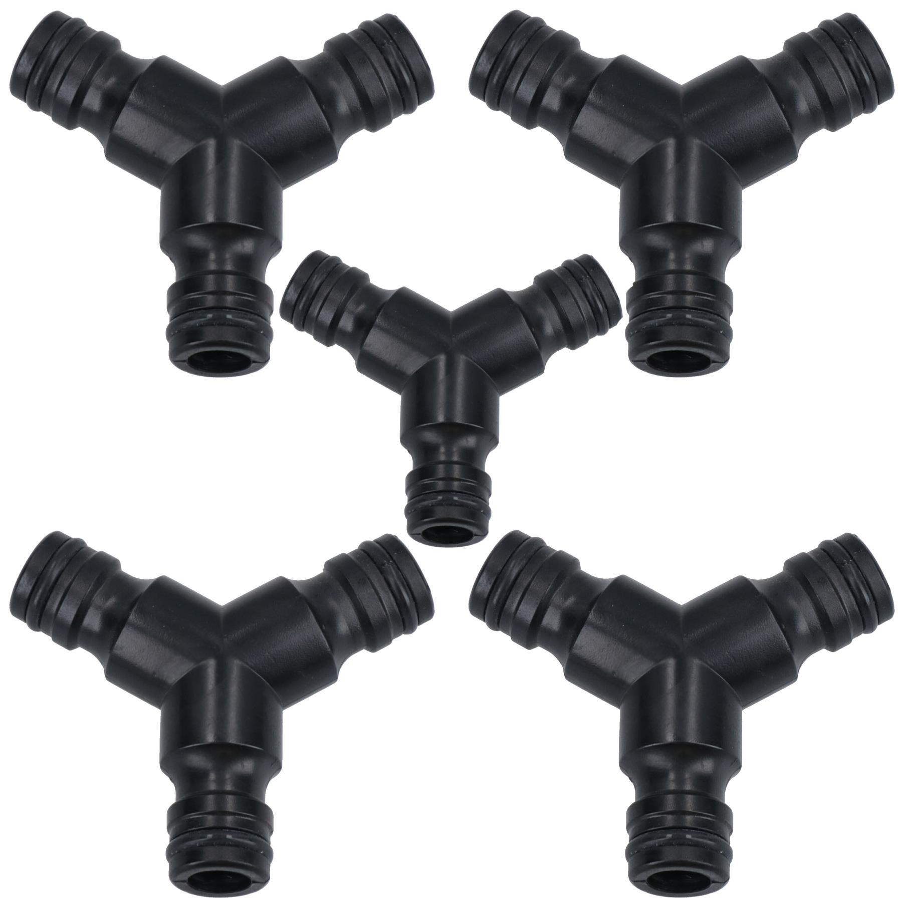 3 Way Garden Hose Pipe Coupler Connector Joiner Watering Water Pipes - Picture 14 of 31