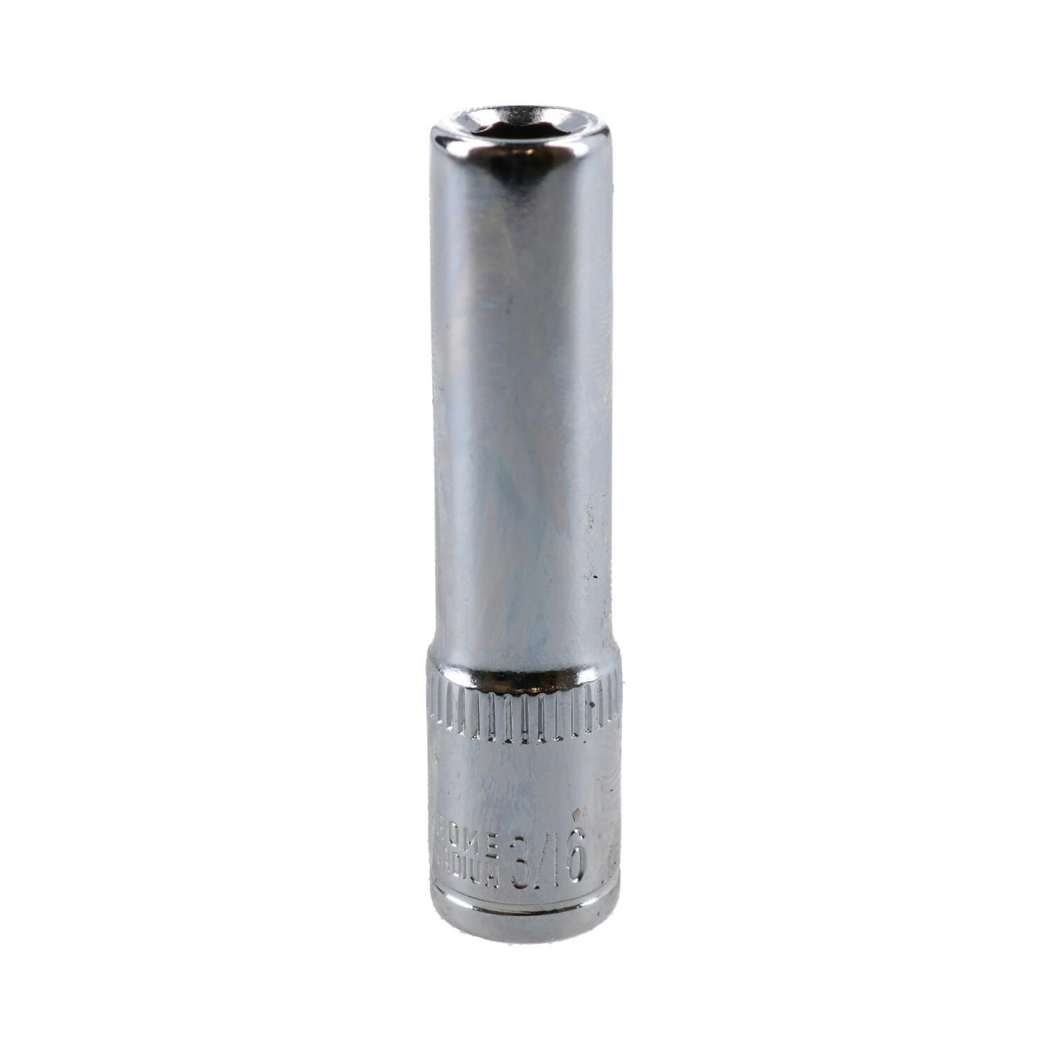 1/4" Drive Deep Imperial SAE AF Sockets 6 Sided Single Hex 5/32” – 1/2" - Picture 3 of 13