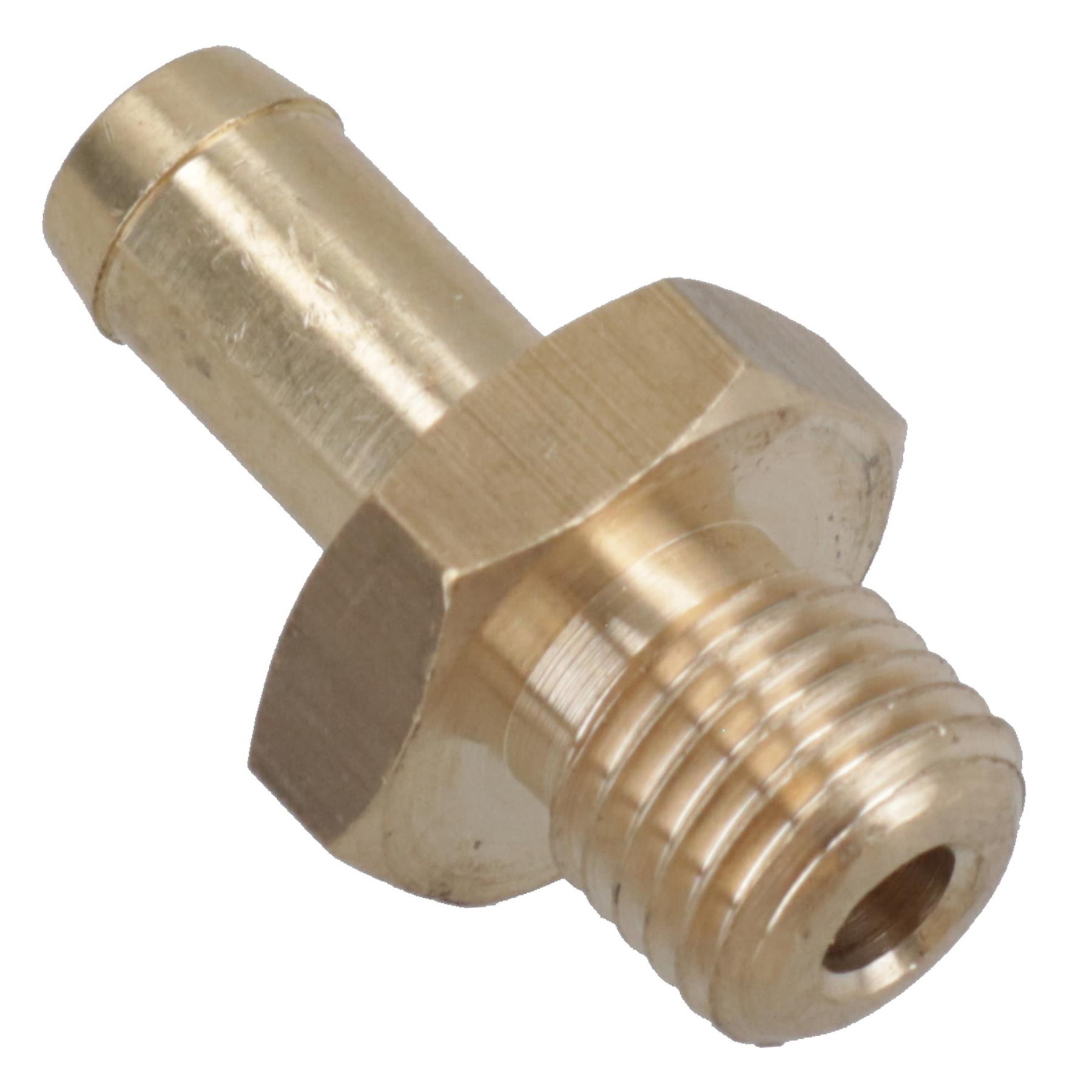 Conector adaptador de cola de manguera de tubo de freno de latón 7/16 macho - 5/16 UNF - Imagen 3 de 21