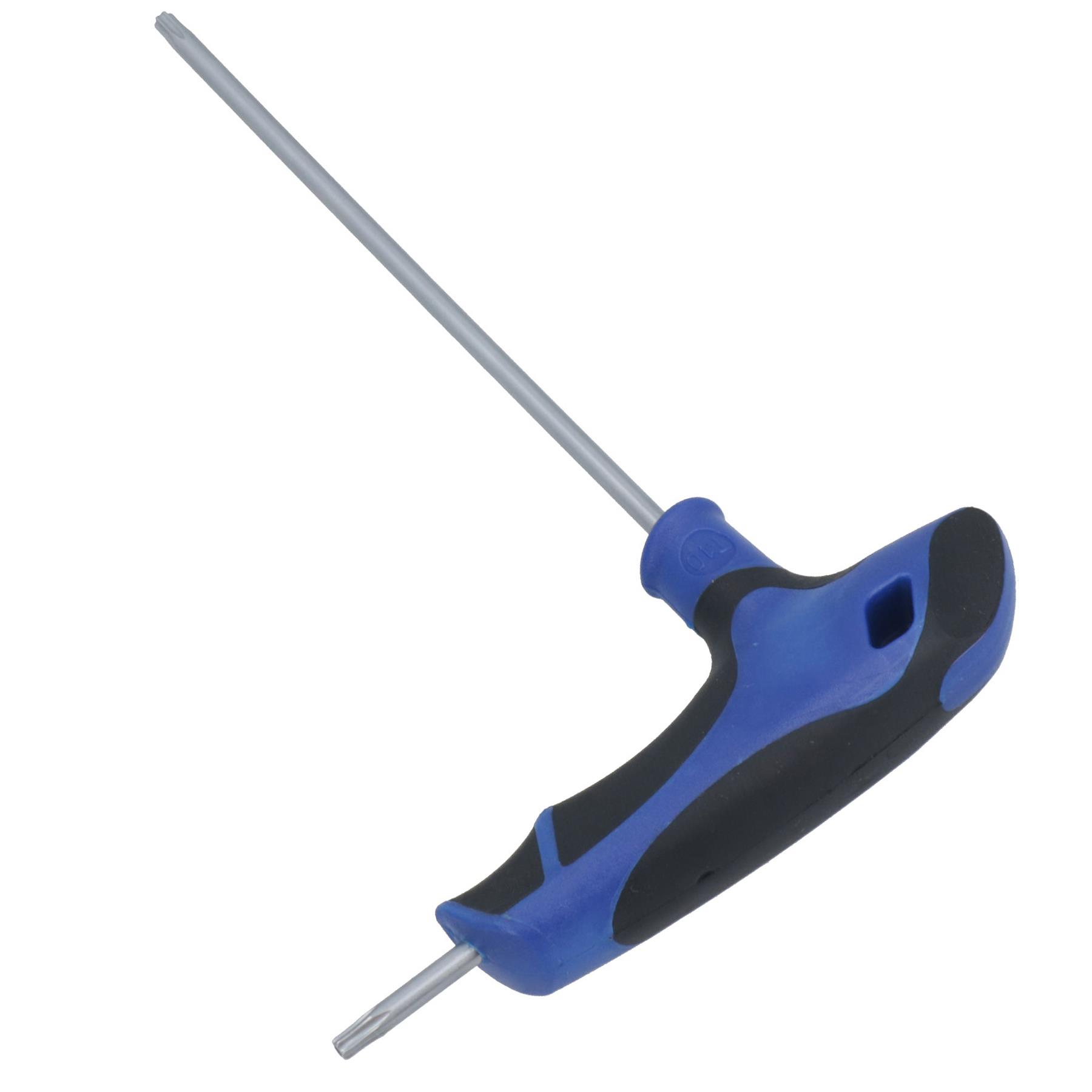 T10 - T50 Tamper Torx Star T Handle Wrench T Bar Short + Long High Torque - Picture 8 of 56