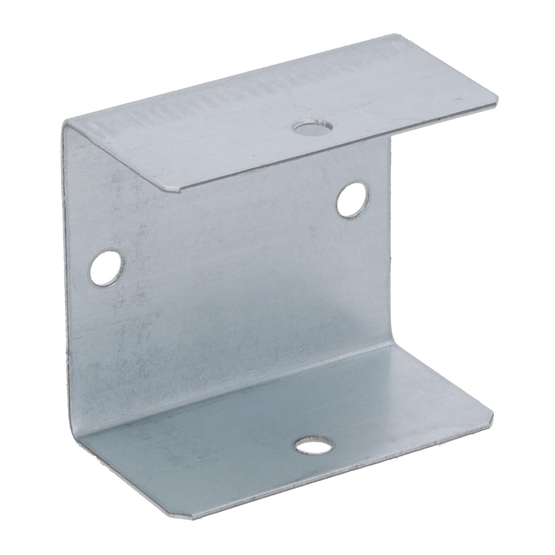 Clip de panel de valla 44 mm o 50 mm soporte de acero galvanizado soporte poste de enrejado - Imagen 13 de 52