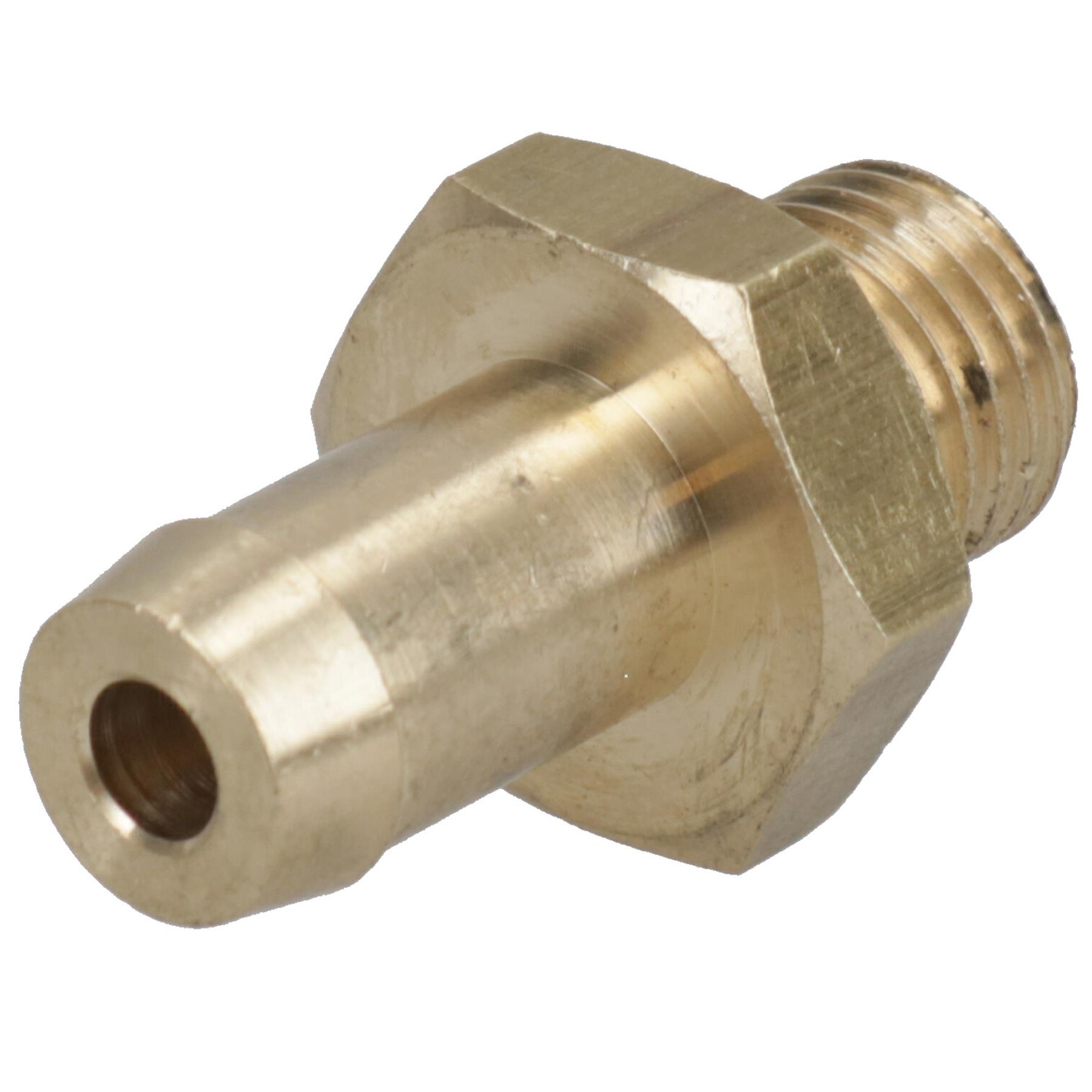 Brass Brake Pipe Hose Tail Adaptor Connector Fitting 7/16 x 20 Male – 3/8 UNF - Picture 6 of 21
