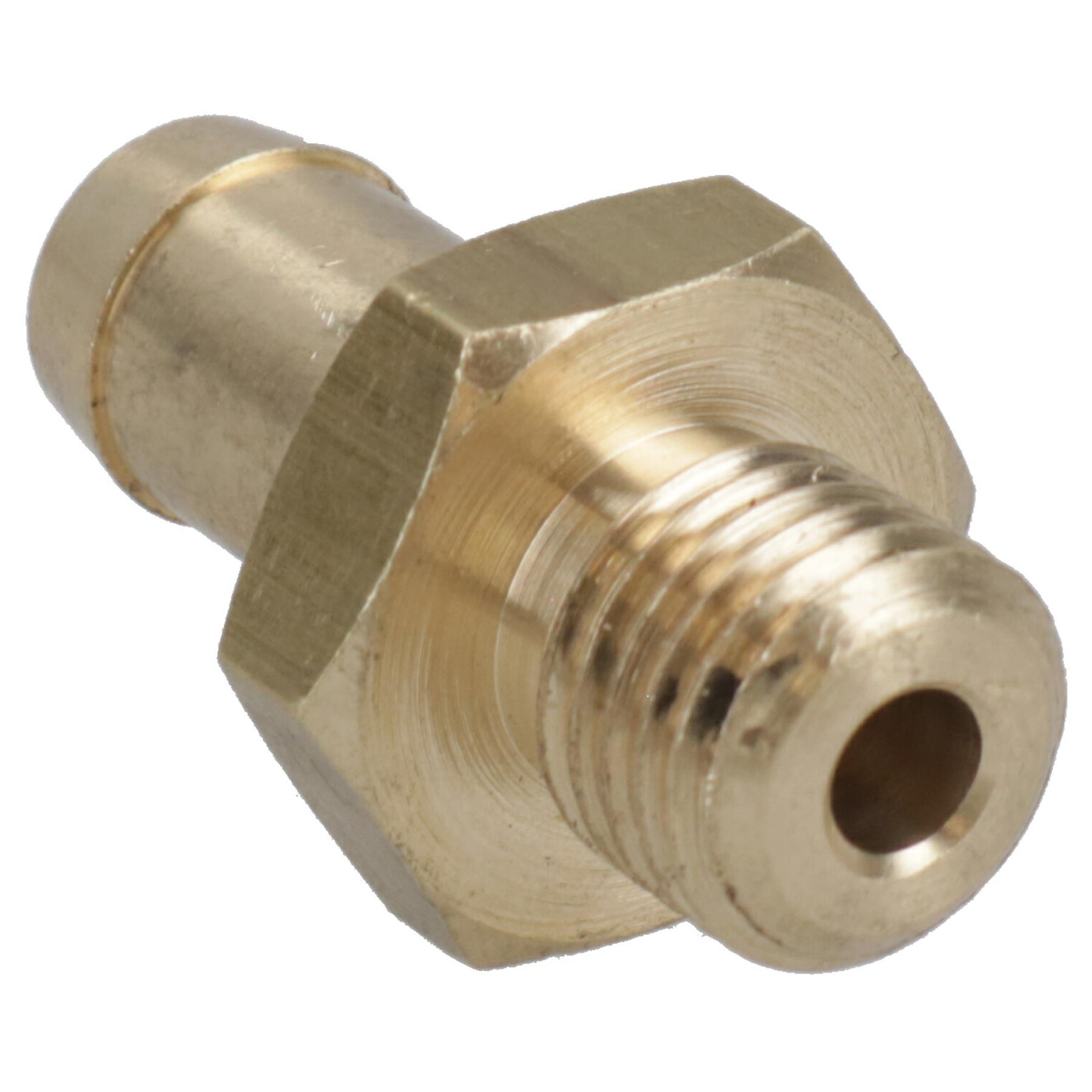 Brass Brake Pipe Hose Tail Adaptor Connector Fitting 7/16 x 20 Male – 3/8 UNF - Picture 5 of 21