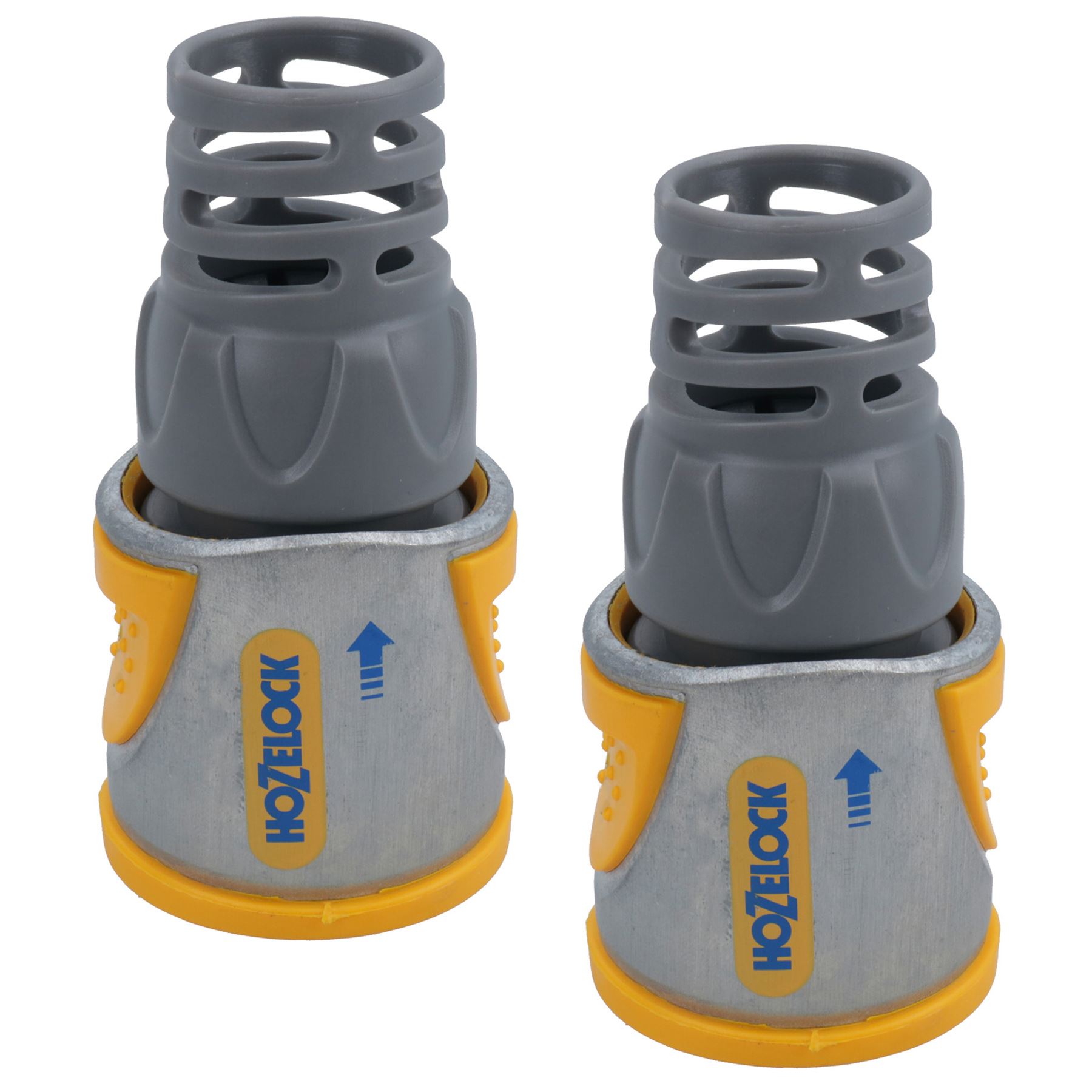 Conector de extremo de tubo de manguera de metal Hozelock montaje de liberación rápida riego profesional - Imagen 8 de 28