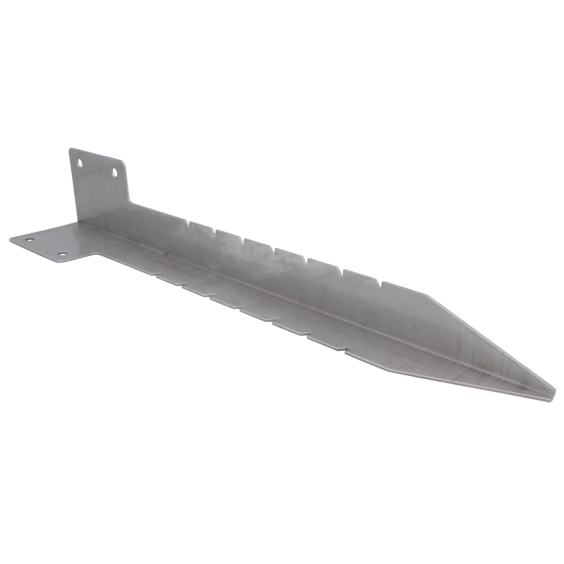 Pico de estaca de acero inoxidable con soporte de esquina individual para cama de jardín 440 mm - Imagen 49 de 51