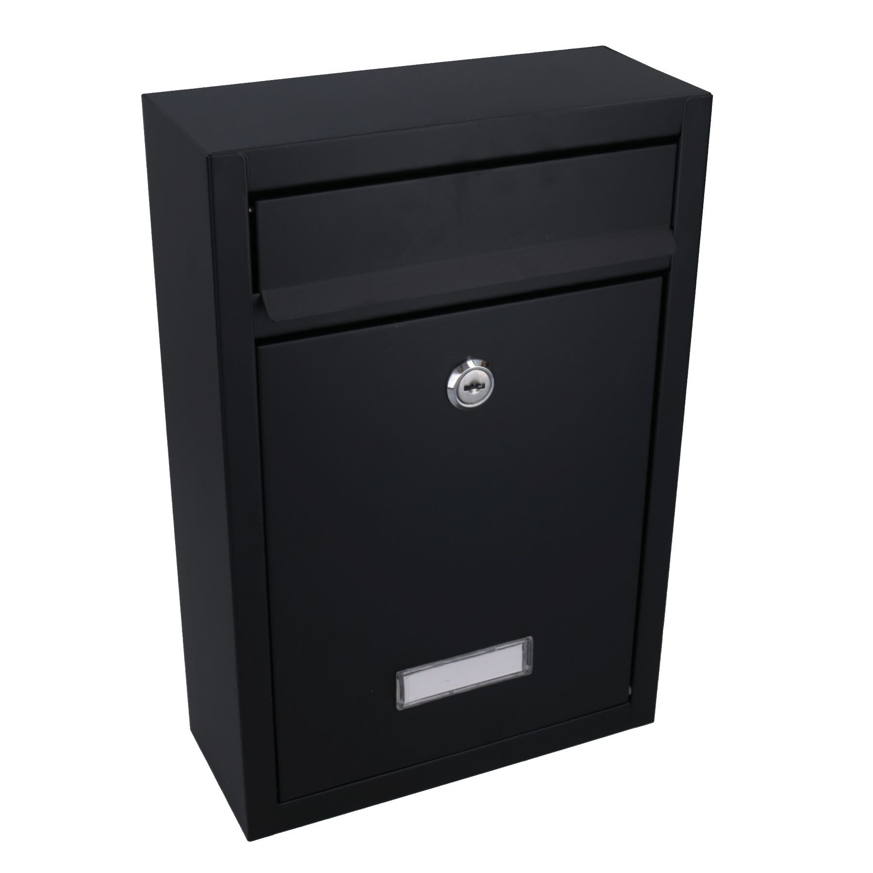 Modern Style Letter Post Mail Box Metal Wall Door Gate House Lockable Garden - Picture 8 of 18