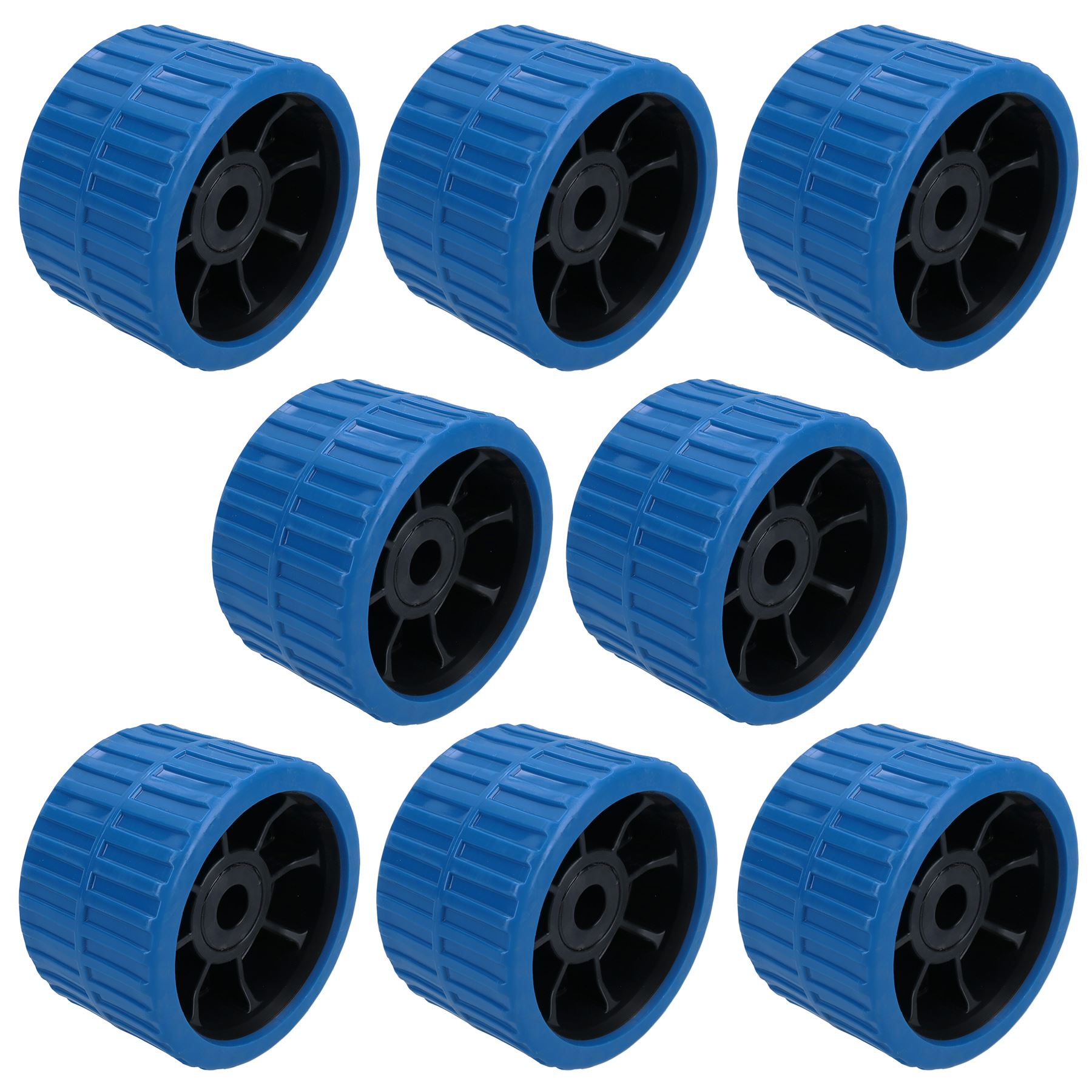 Boat / Jetski / Dinghy Trailer Ribbed Rollers NON MARKING 15mm Bore - Picture 7 of 9