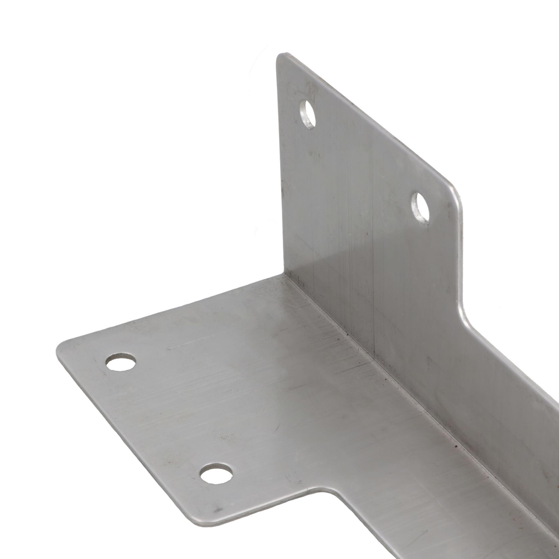 Pico de estaca de acero inoxidable con soporte de esquina individual para cama de jardín 440 mm - Imagen 15 de 51