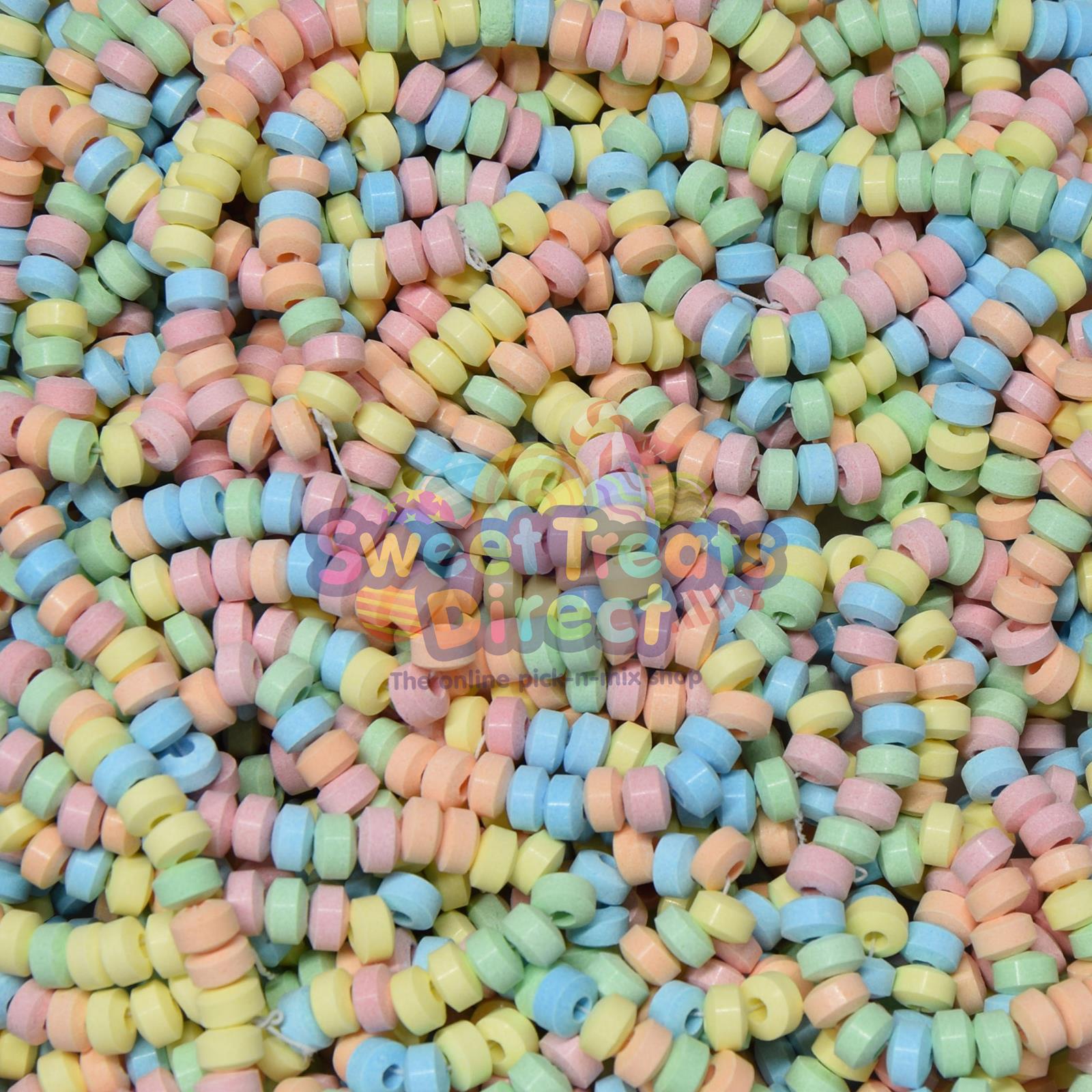 Candy Necklace Dolly Bead VEGETARIAN Sweets Retro Wedding Party Treat Gifts - Picture 4 of 4