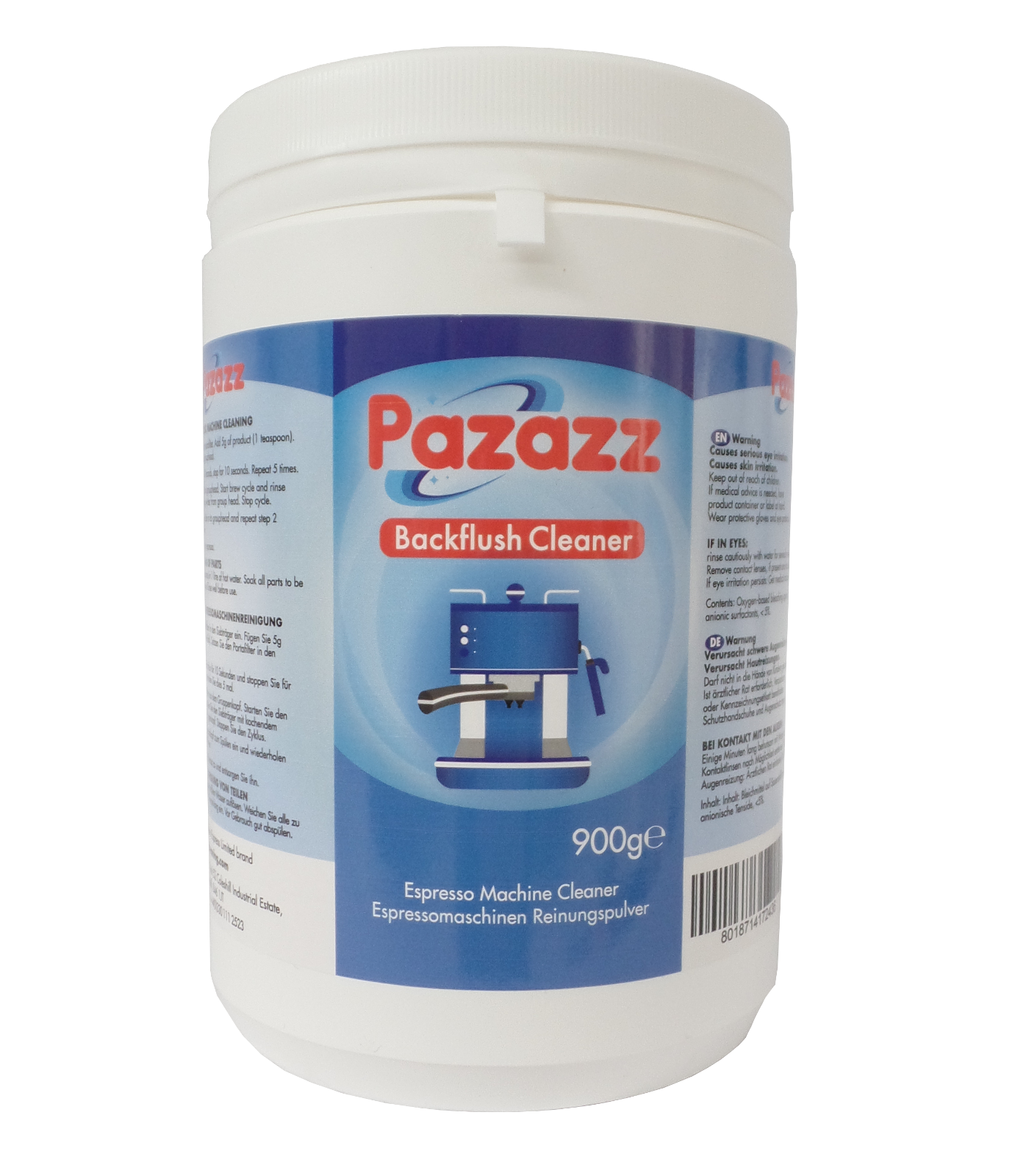 PAZAZZ Espresso Cleaning Powder Coffee Machine Cleaner, Group Head 900g eBay