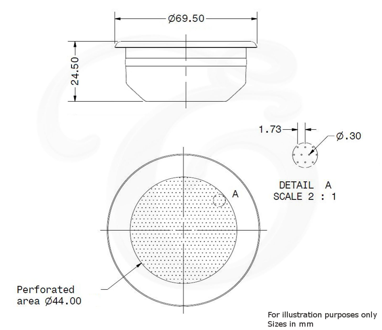 GAGGIA 58mm 14g Double Shot Replacement Portafilter Basket Espresso Machine 747150455310 eBay
