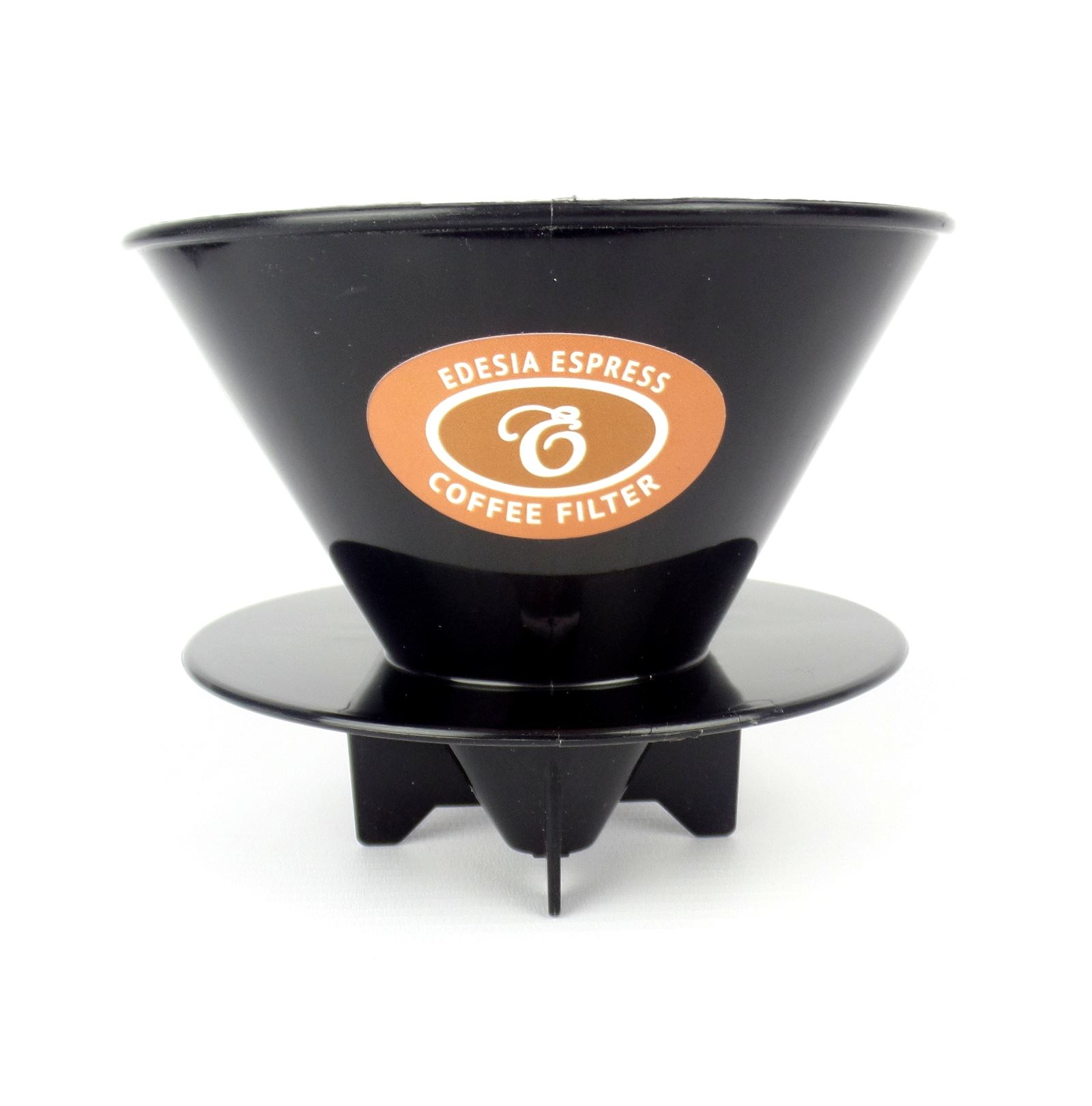 Size 4 / 1x4 Reusable Plastic Coffee Filter Paper Cone Dripper Maker