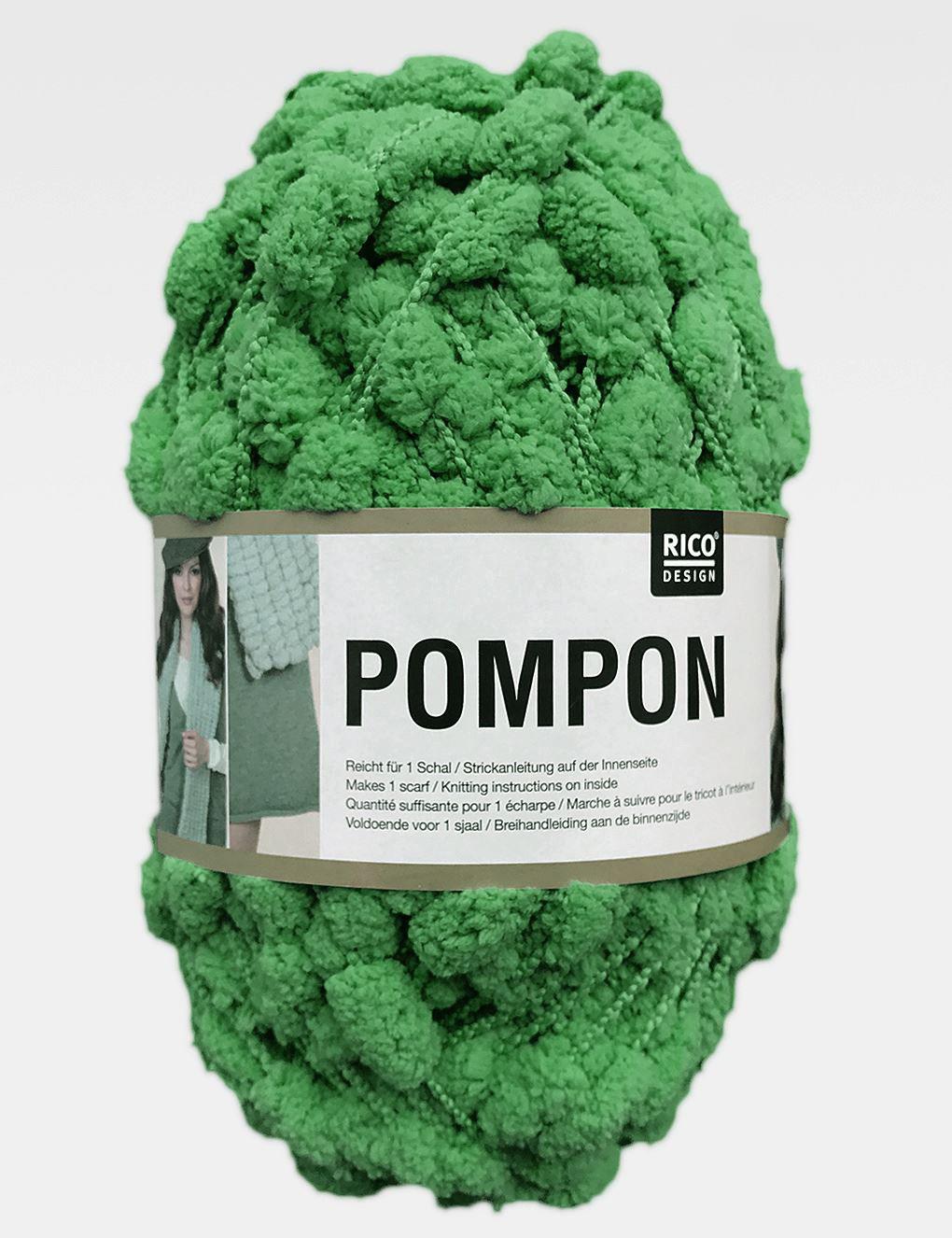RICO PomPon Pom Pom Wool Yarn 200g ALL STYLES UK Stockists eBay