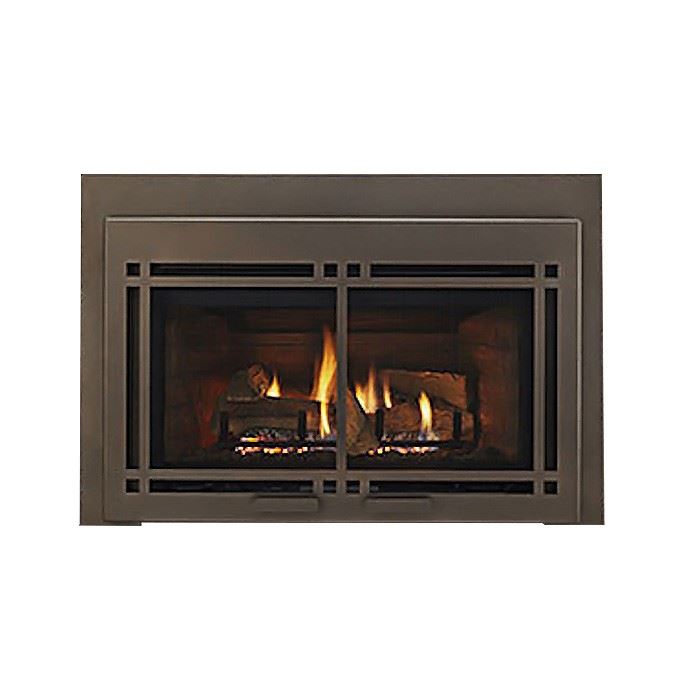 Medium Direct Vent Gas Insert W Intellifire Plus Ignition System