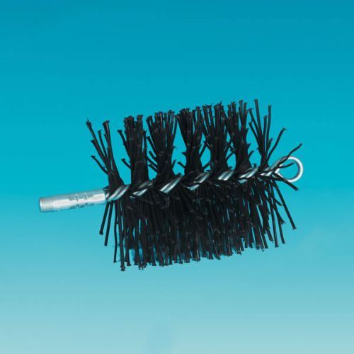 Poly Round 7" Chimney Cleaning Brush With Polypropylene Bristles