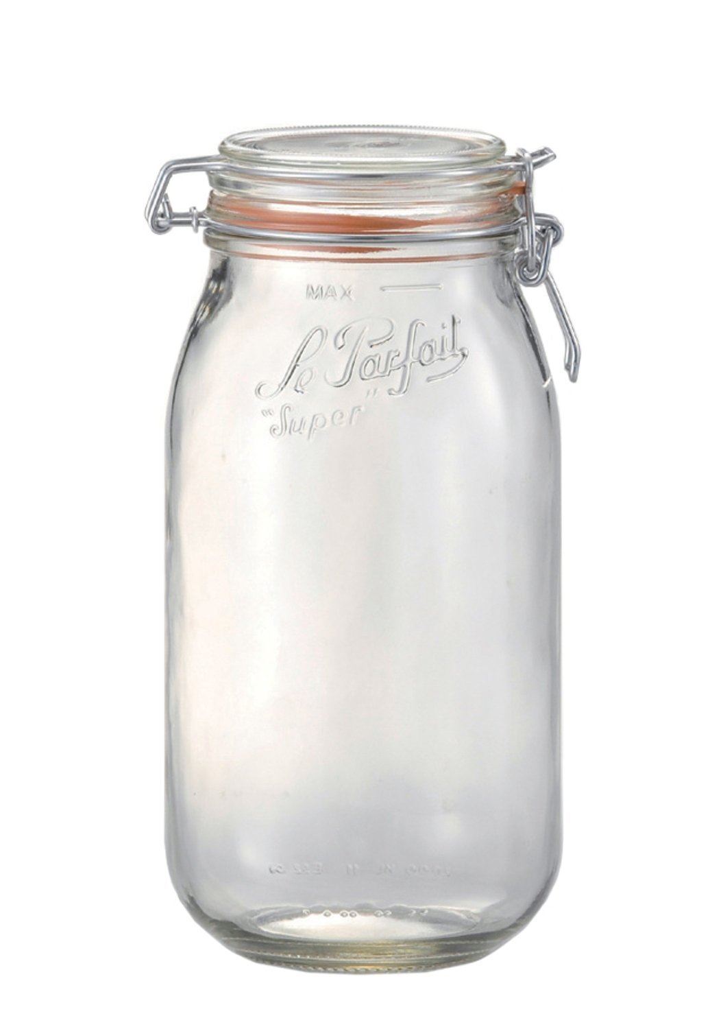 Le Parfait Sealed Glass Storage Preserving Jars in All Sizes with
