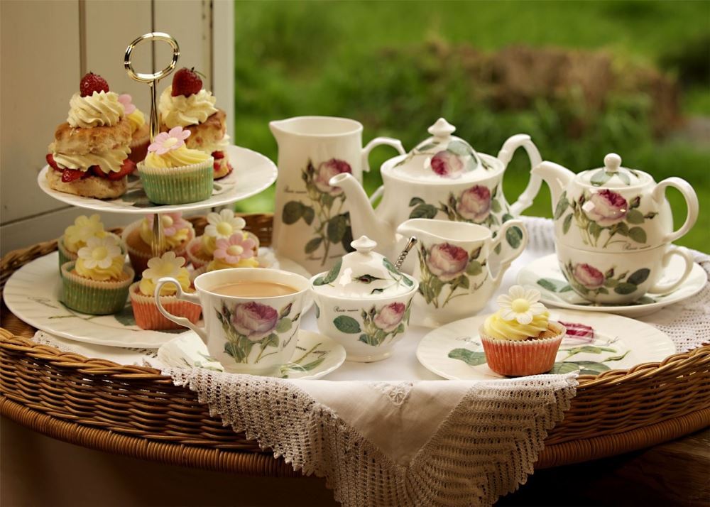 Roy Kirkham Jumbo Breakfast Cup and Saucer Sets in Various Designs