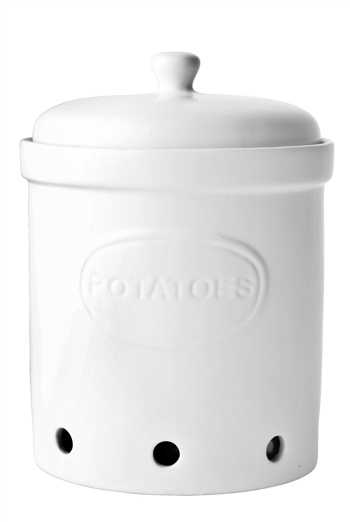 Galzone Keramik Gemüse Vorratsbehälter,Knoblauch,Zwiebel/Kartoffel