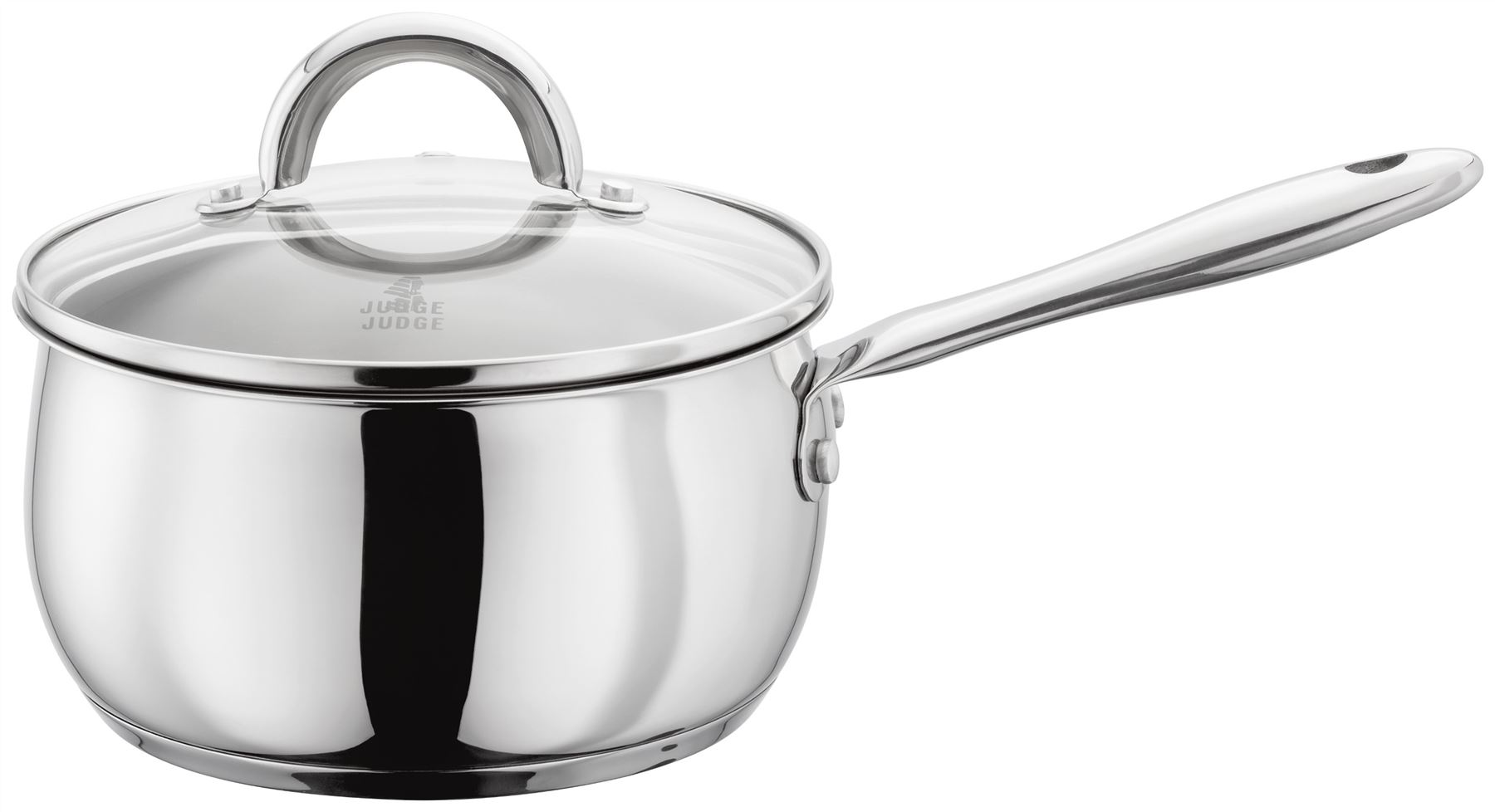 Judge Stainless Steel 14cm 16cm 18cm or 20cm Saucepan Induction Milk