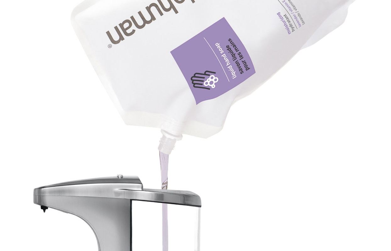 Simplehuman Moisturising Sulfate Free 1 Litre Liquid Hand Soap Refill Pouch