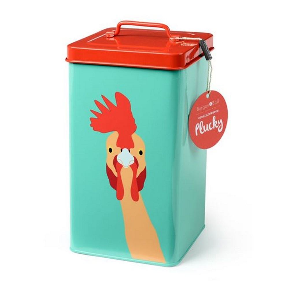 Burgon & Ball Creaturewares Pet Food Storage Tin Dog, Cat, Fish, Rabbit