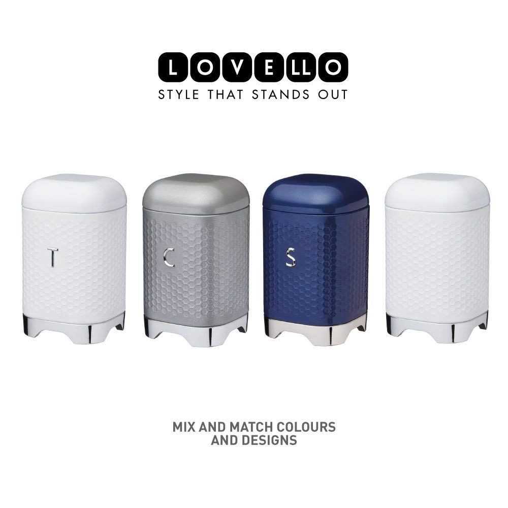 lovello tea coffee sugar canisters