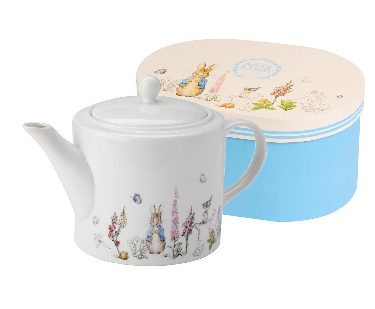 Stow Green Beatrix Potter Peter Rabbit Classic Porcelain Teapot 4 Cup