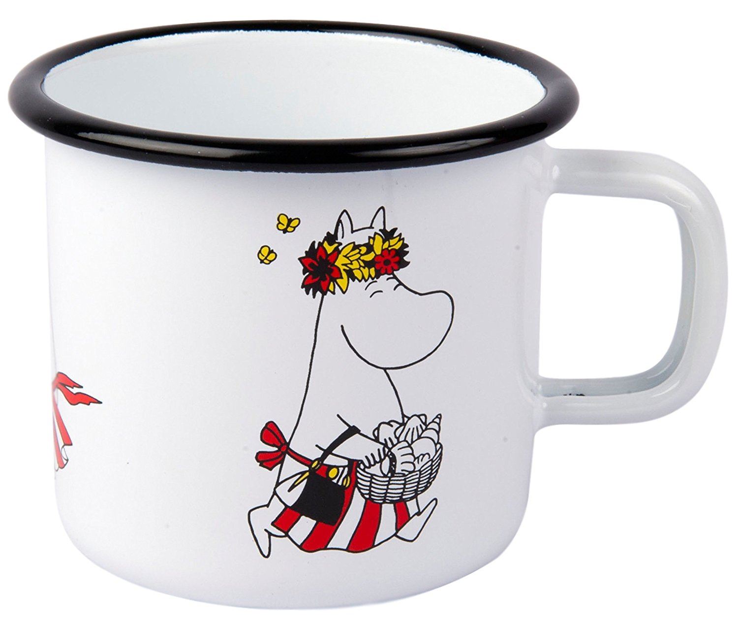 Muurla Moomin Friends Mug Enamelled Steel Cup Classic Moomins 15cl/25cl