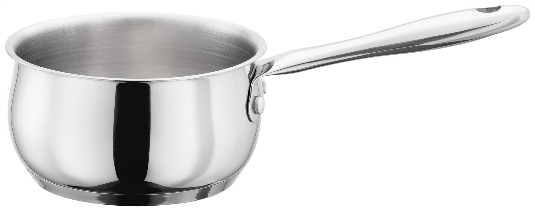 Judge Classic Stainless Steel Induction Milk Pan or Saucepan 14, 16, 18