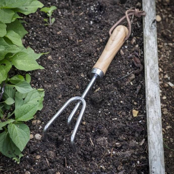 Hawkesbury Hand Garden Cultivator Weeder Wooden Handle eBay
