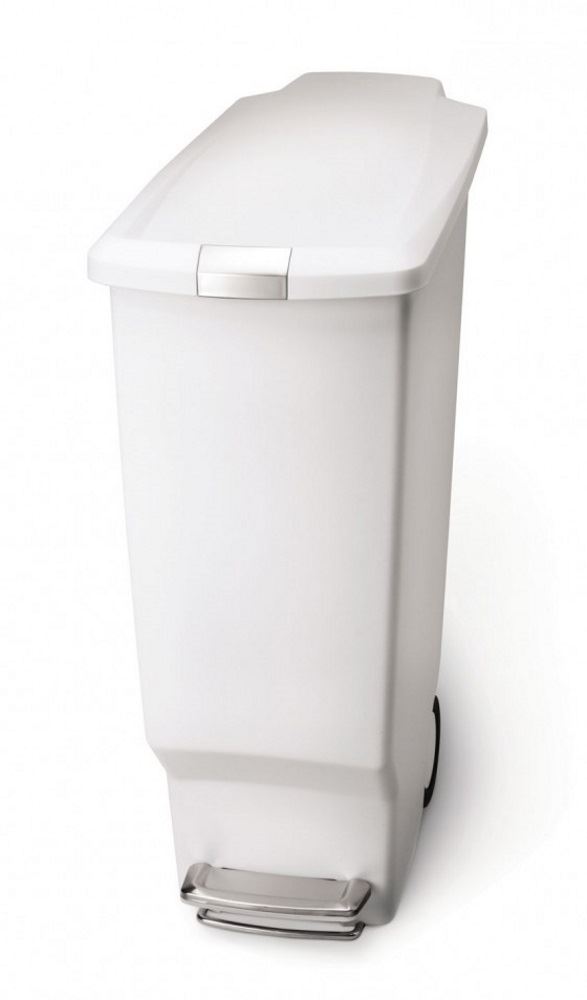 Simplehuman Plastic Slim 10L or 40L Pedal Waste Bin on