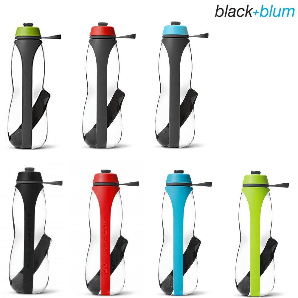 BLUM Bouteille d/'eau avec Actif-Charbon Eau Good Duo Rouge BLACK