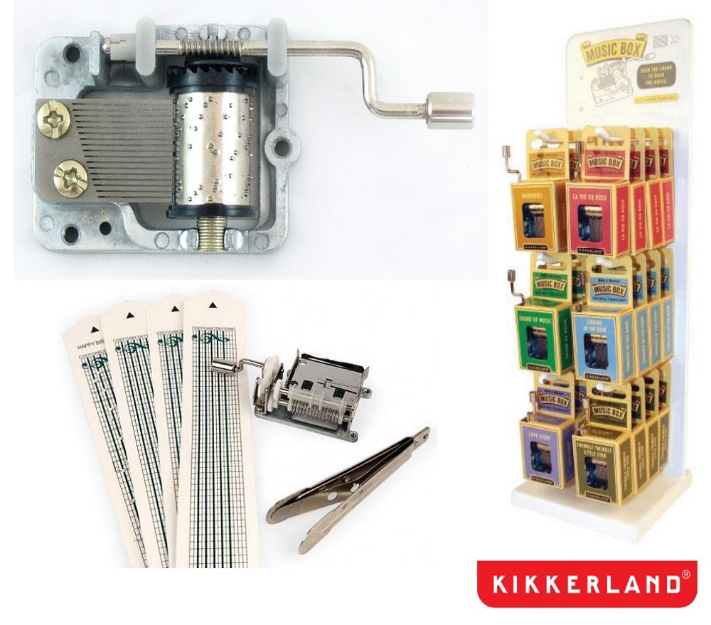 Kikkerland Crankshaft Handheld Music Boxes Or Make Your Own Music - Kikkerland Crankshaft Handheld Music Boxes Or Make Your Own Music Kit kikkerland crankshaft handheld music boxes or make your own music - kikkerland crankshaft handheld music boxes or make your own music kit