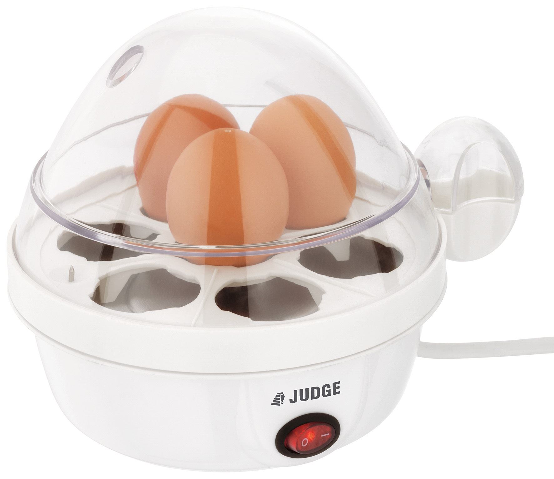 Judge 7 Hole Egg Cooker Automatic Poacher Electric 2 Year Guarantee eBay