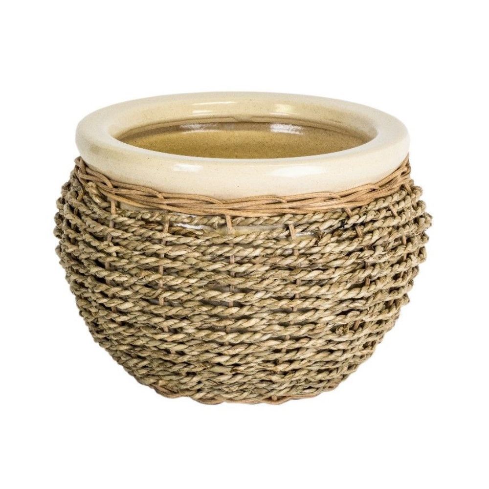 wicker house plant pots