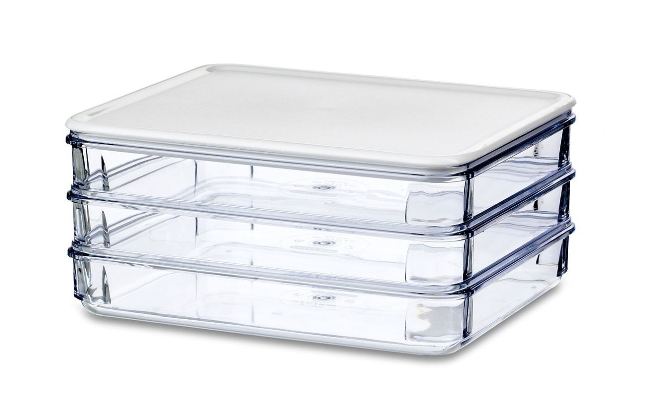 Rosti Mepal Modul Airtight Storage Box Boxes Container, 5 Piece or