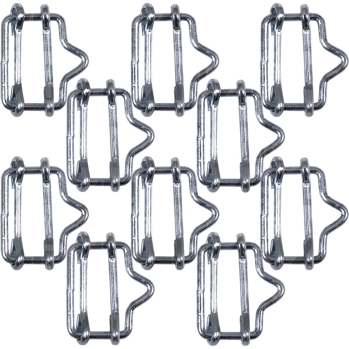 PICK QTY Valla Eléctrica Cercado 20mm Poli Cinta Conector Carpintero Conexión Metal - Imagen 7 de 13