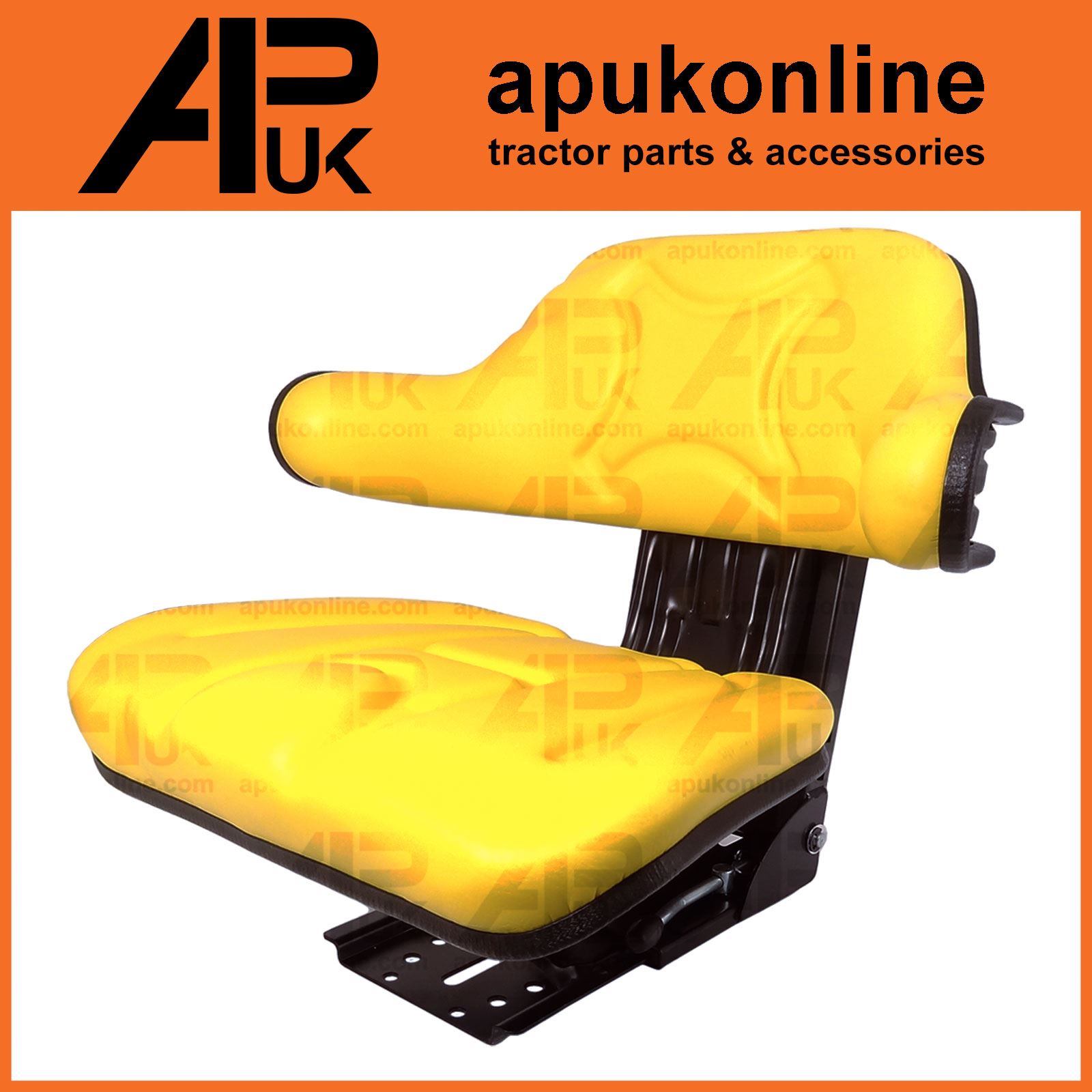 UNIVERSAL ADJUSTABLE SUSPENSION Seat TRACTOR Dumper Forklift Mower