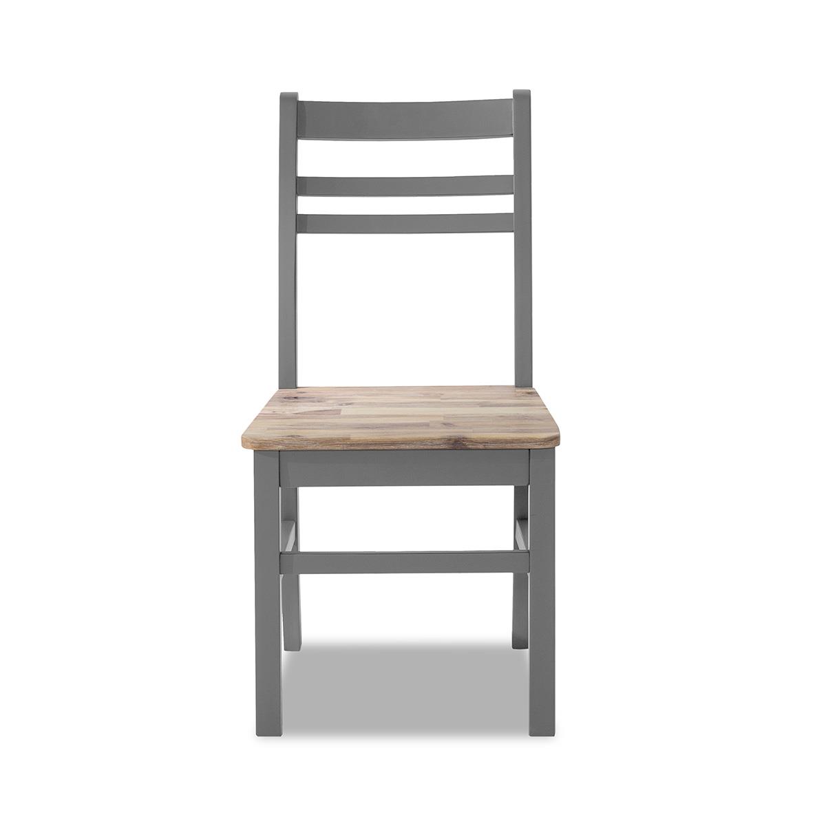 Florence Country Chair. Wooden Kitchen Dining Chair, Acacia Wood Seat QUALITY - Picture 5 of 34