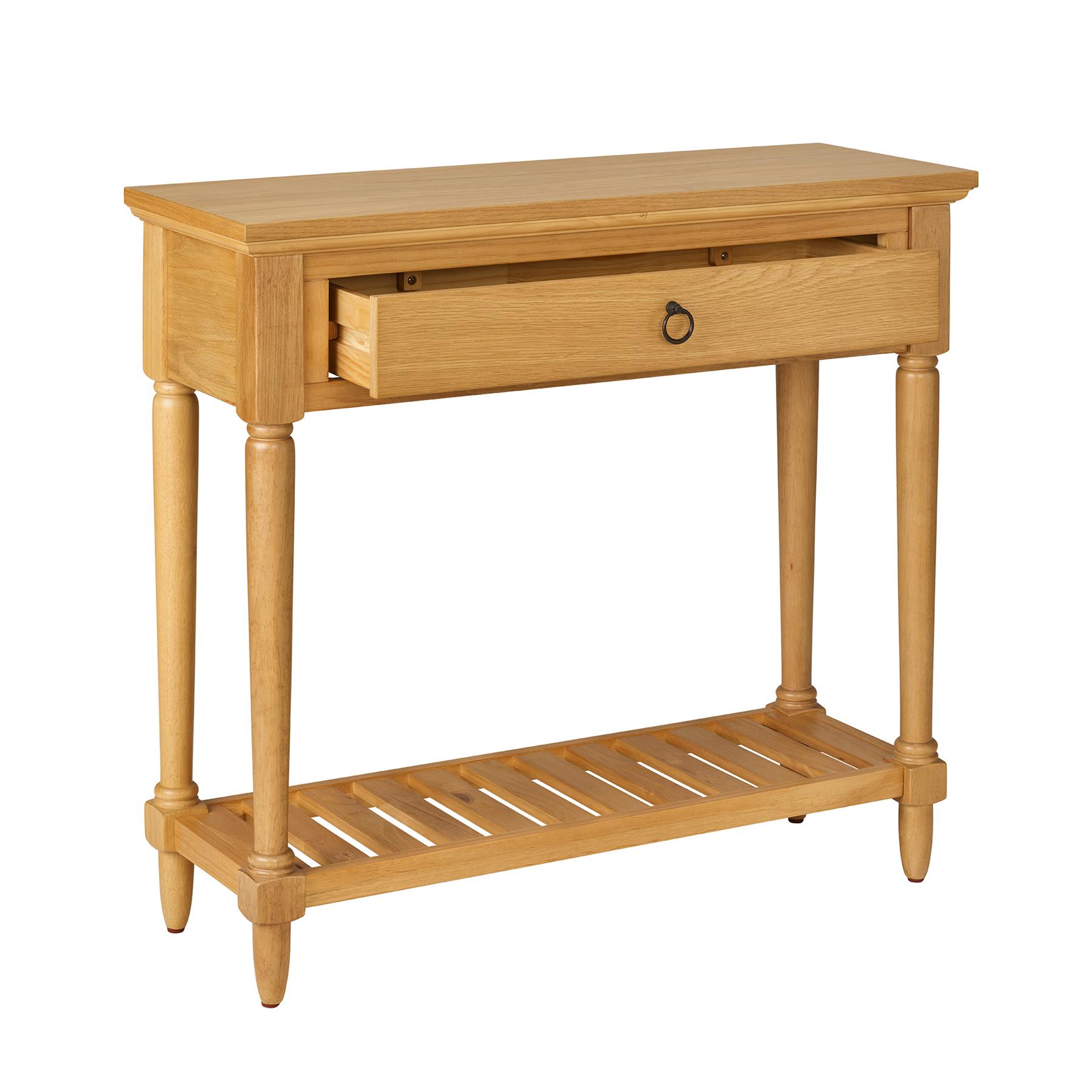 Blenheim Console Table, Oak Hallway Entryway Table, 2 Sizes QUALITY - Picture 19 of 25