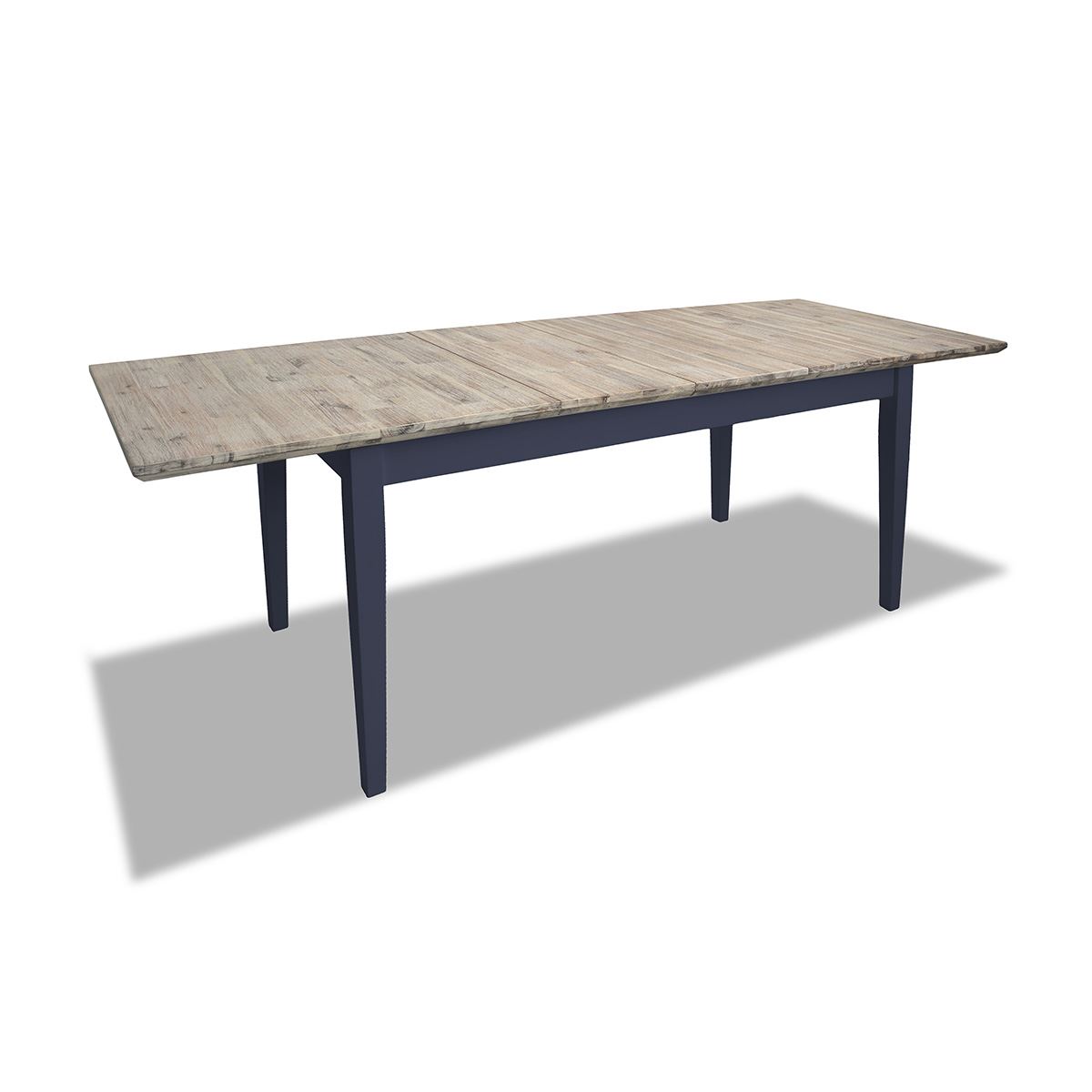 Extending Dining Table +4 Chairs Rectangular Center Extension FLORENCE furniture - Picture 123 of 152