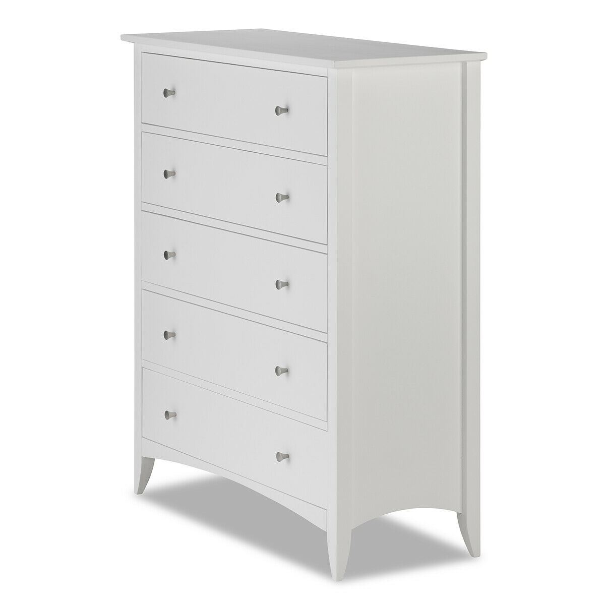 White Bedroom Furniture Bedside Table Chest of Drawers Bed EDWARD HOPPER Quality - Picture 37 of 88